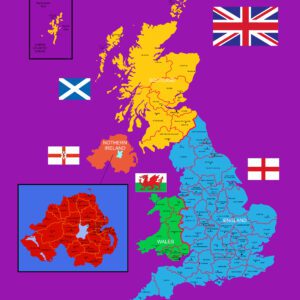 UNITED KINGDOM PLAYMAT
