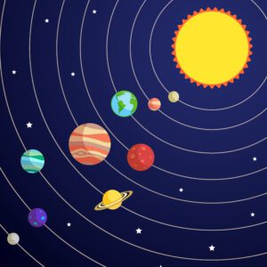 SOLAR SYSTEM PLAYMAT