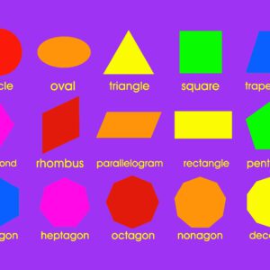 GEOMETRIC SHAPES PLAYMAT
