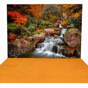 AUTUMN BABBLING BROOK SCENE