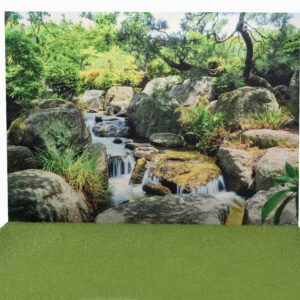 SPRING BABBLING BROOK SCENE