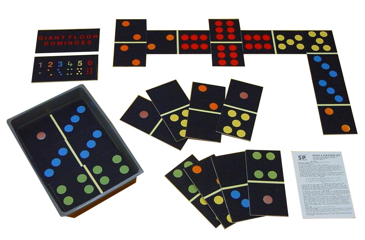 GIANT FLOOR DOMINOES