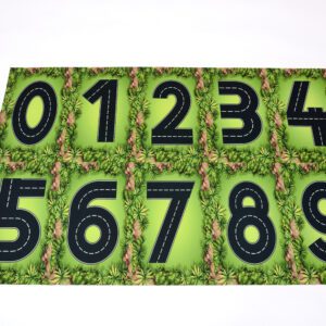NUMBER ROAD PLAYMAT