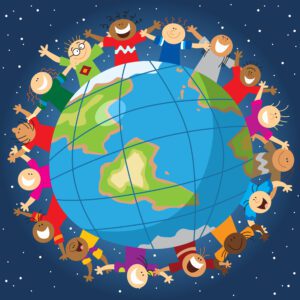CHILDREN OF THE WORLD PLAYMAT
