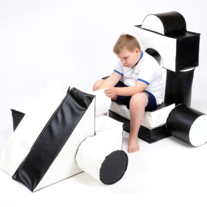 BLACK & WHITE SOFT PLAY BAG