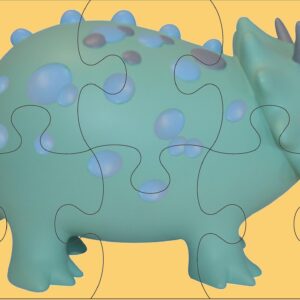 DINOSAUR JUMBO PUZZLE