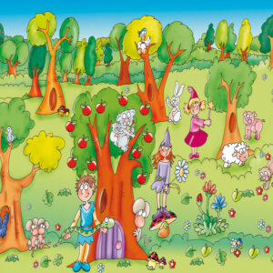 FAIRY WOOD PANORAMIC PLAYMAT