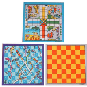GAMES SQUARES SET OF 3