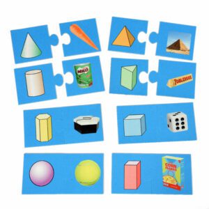 3D SOLIDS PUZZLES