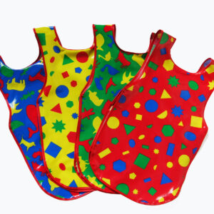 TABARD: PATTERNED PVC COATED COTTON