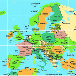 EUROPE PLAYMAT